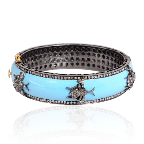 Enamel Bangle Jewelry 