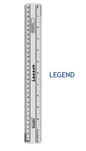 Legend 30cm Scale