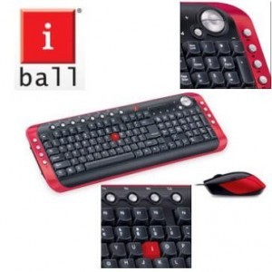 I Ball Keyboard Optical Mouse USB Combo