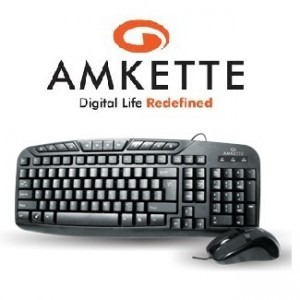 Amkette Multimedia Ps2 Keyboard Mouse Combo