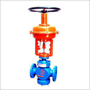 Manual Override Pneumatic Control Valve