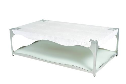 DC62161Foggia Coffee Table - white high glossy Cr