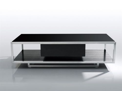 DM6281 - Glass Steel 1000x1000x350mm, Black | Stylish Design, Durable Frame, Ample Storage, Easy Assembly
