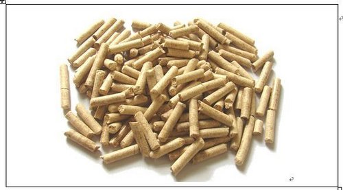 Light Brown Wheat Bran Pellets