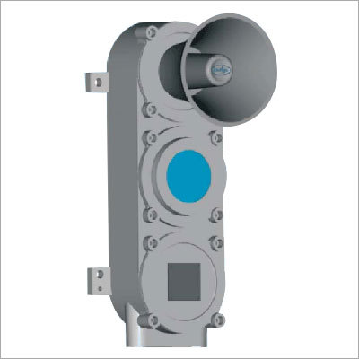 Flame Proof Paging Station With Visual Indication