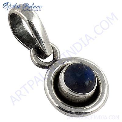 Rady to Wear Lapis Lazuli Gemstone Silver Pendant