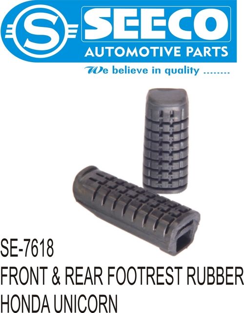 FRONT & REAR FOOTREST RUBBER