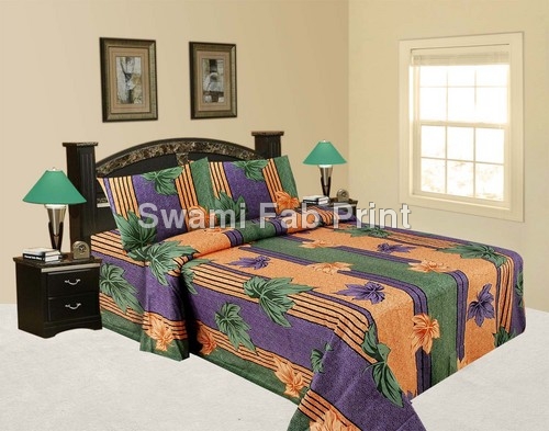 Classy Floral Double Bed Sheets