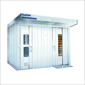 Four Trolley Rotary Rack Ovens