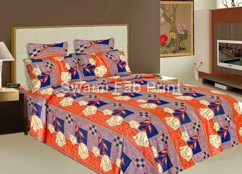 FLORAL BED SHEET