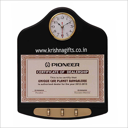 Digital Key Holder Clock