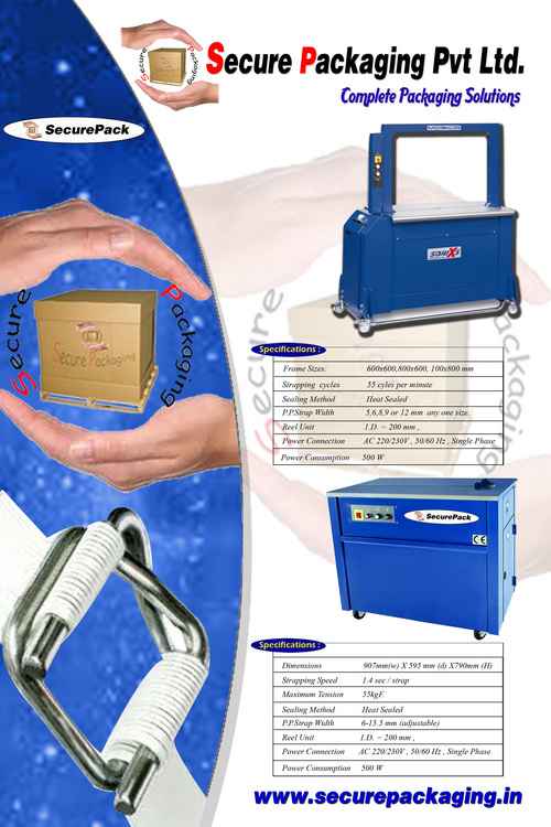 STRAPPING , STRETCH WRAPPING MACHINES