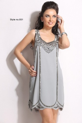 Grey Latest Designer Kurtis