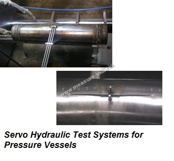 Servo Hydraulic Test Systems for Pressure Vessels