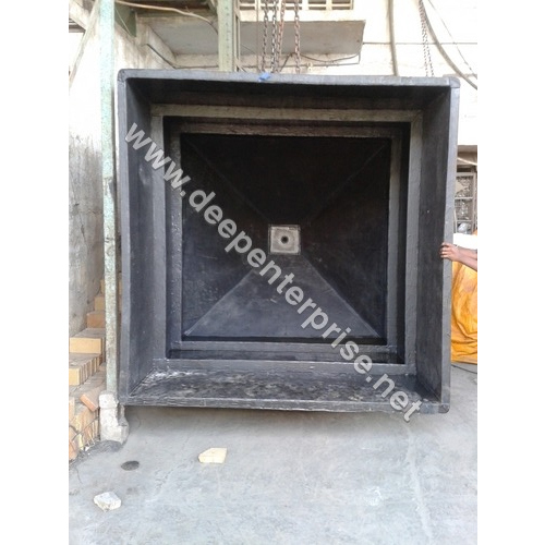 Hdpe Conical Bottom Tank - Color: Black