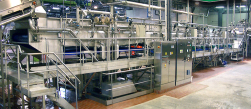 Continuous Blanchers Coolers For Canning Or Freezing