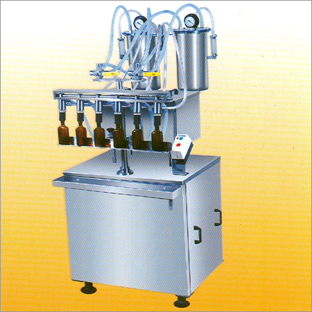 Semi Automatic Linear Vacuum Filling Machine