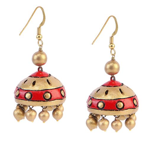 Terracotta Jewellery Hoop Earrings