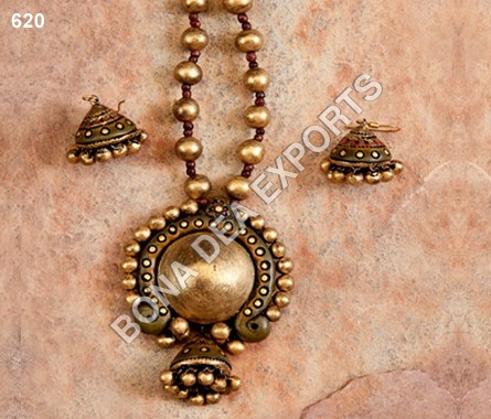 Terracotta Jewellery Stud Earrings