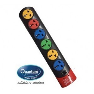 Quantum 6 Way Spike Extension Cord