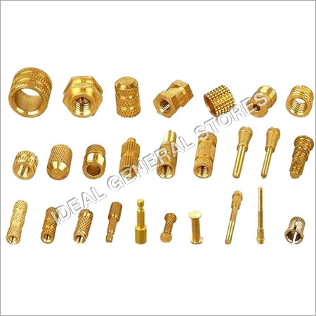 Brass Inserts - Durable Brass, Varied Sizes, Gold Finish | Secure Fitting, Tightening Aid for Domestic and Industrial Use
