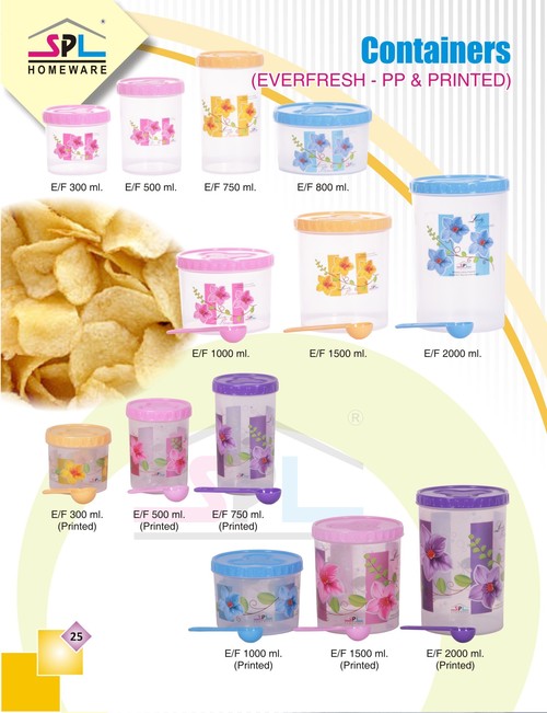 Everfresh-PP & printed Container