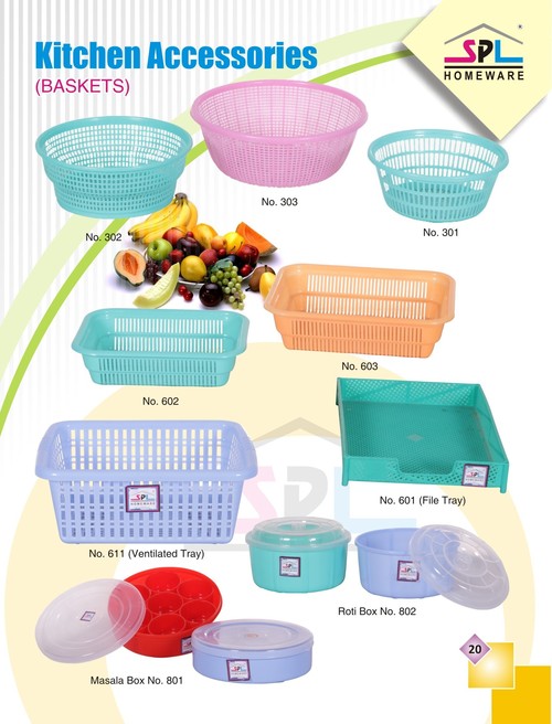 Kitchen Plastic Basket