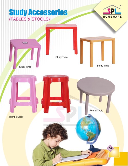 Study Accessories - Plastic, Variable Dimensions, Pink | Durable, Lightweight, Portable, Versatile, Child-Safe, Easy Setup, 100 kg Load Capacity