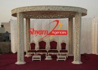 wooden carved wedding mandap