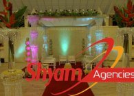 Lotus crystal mandap