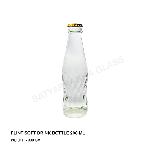 200 Ml Cold Drink Bottle - Color: Transparent