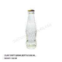 200 Ml Cold Drink Bottle - Color: Transparent