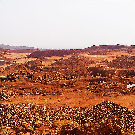 Bauxite Ore - Al2O3, Fe2O3, SiO2 Composition, Red Color | Accurate Composition, High Purity, Longer Shelf Life, Thermal Stability, Moisture Content <1%