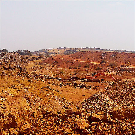 Dump Bauxite Material