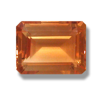Emerald Citrine, Replica Semi-Precious Gemstone For Yellow Color, Synthetic Citrine Stone Size: 30Mm