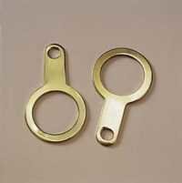 Brass Earth Tags - Variable Dimensions, Gold Color | Durable, Customizable, Precise, Reliable For Grounding Solar Modules, Iec 61730 Certified