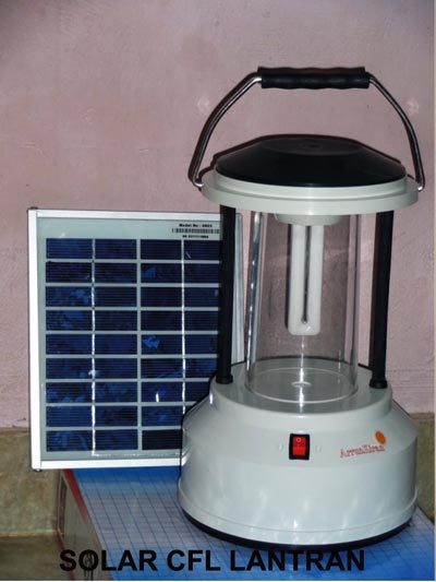 Solar CFL Lantern