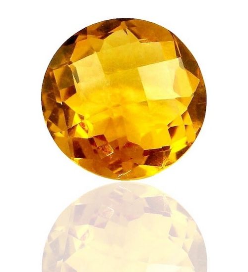 Emerald Wholesale Cab Lot Natural Citrine Stone, Gesmstones, Round Brio Natural Citrine In Aaaa Color