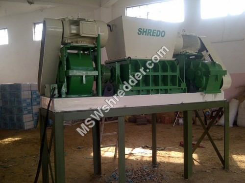 Cotton Straw Shredding Machine - Two Shaft Cutter Design | Ergonomic, Low Noise, Customizable Sheet Capacity
