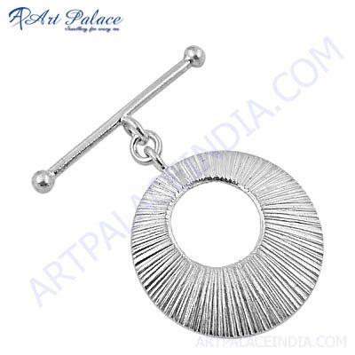 Plain Silver Circle Style Pendant