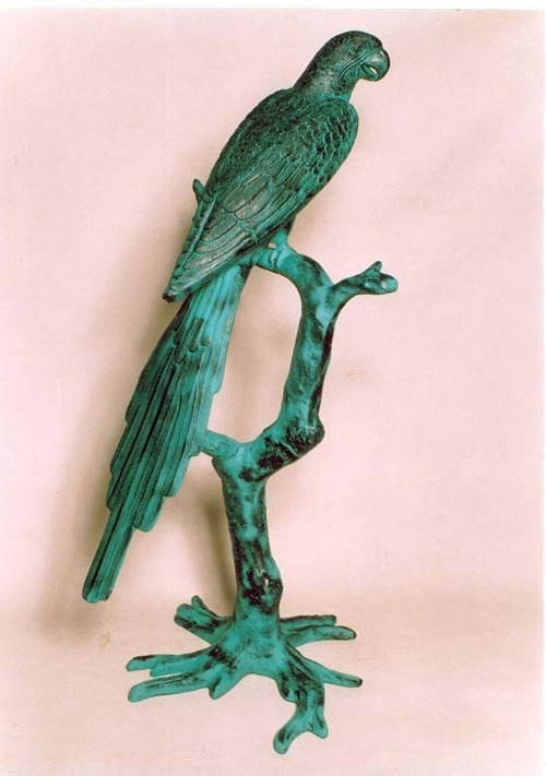 Parrot Sculpture in Aluminium