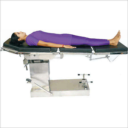 C Arm Compatible Hydraulic Operating Table
