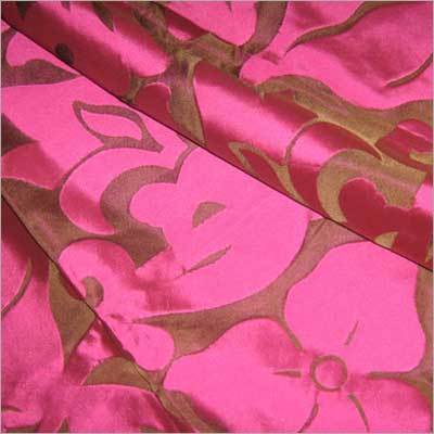 Damask Fabric - Silk Cotton Blend, 54 Inch, Pink | Elegant Design, Durable, Soft Texture, Shrink Resistant