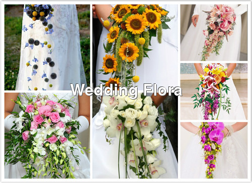 Cascading Bridal Bouquet