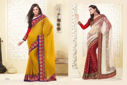 Designer Embroidered Sarees