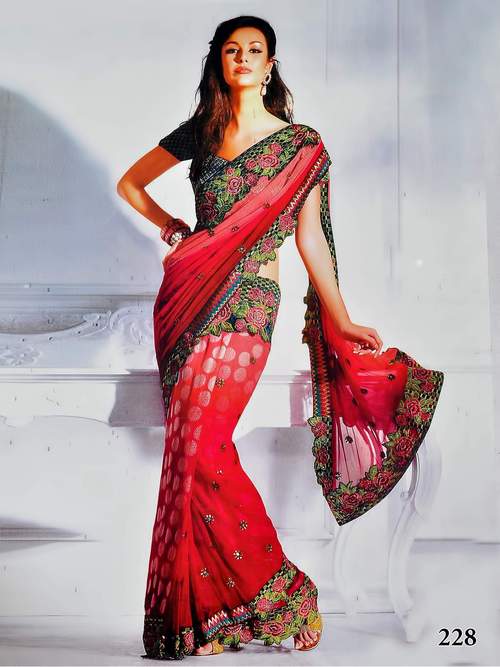 Fancy Lehenga Style Saree