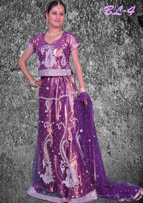 Semi Bridal Lehenga