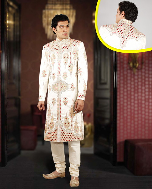 Embroidered Indian Sherwani