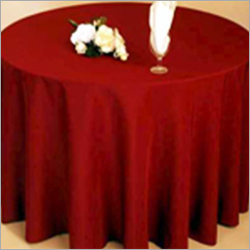 Table Linen - Linen Material, Round Shape, Various Sizes, Burgundy Color | Colorfast, Elegant Look, Dirt Protection, Shrink Resistant, Smooth Texture