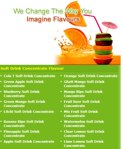 Soft Drink Flavor Concentrate